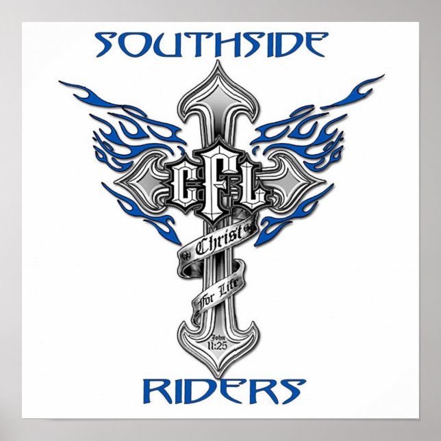 Southside Riders Poster 23"x23" (Front)