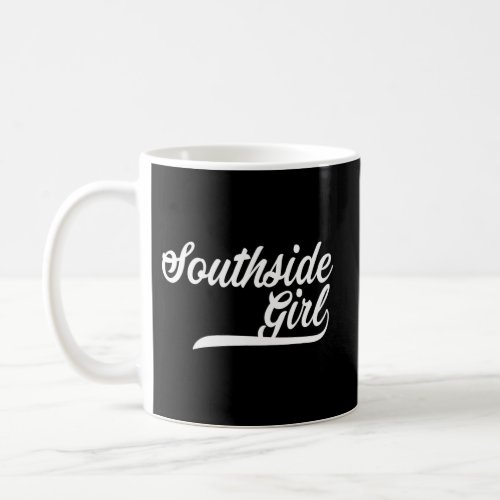 Southside White Script Coffee Mug