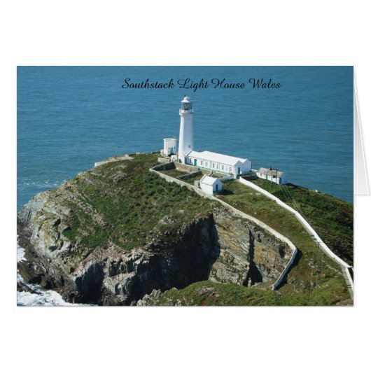 Southstack Light House Wales Cards (Front Horizontal)