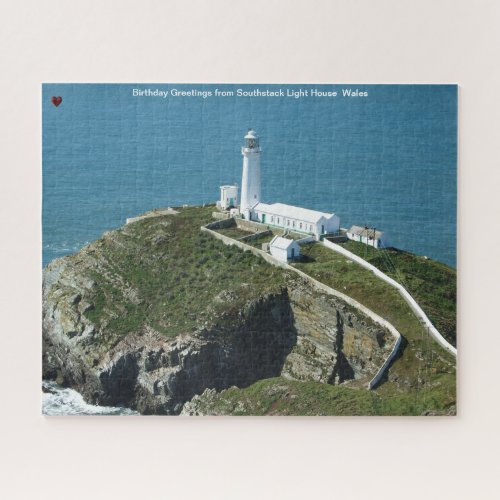 Southstack Light House  Wales Jigsaw Puzzle