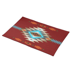 Southwest 3 - changeable color cloth placemat