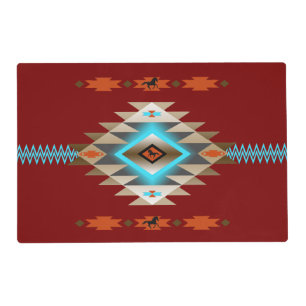 Southwest 3 - dbl-sided, changeable color placemat