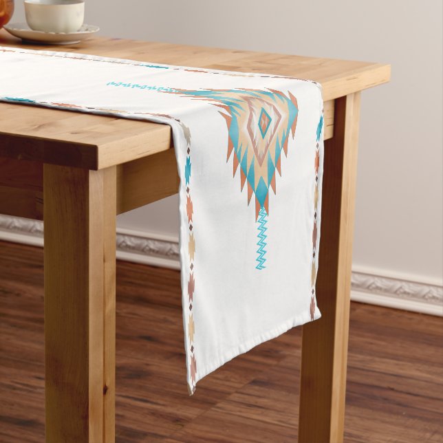 Southwest 4 - changeable color short table runner (In Situ)