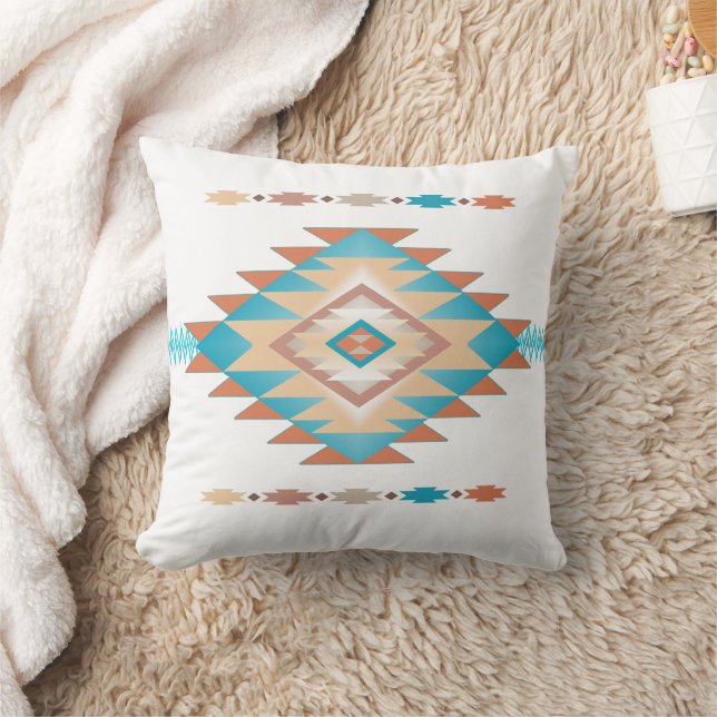 Southwest 4 - changeable colors throw pillow (Blanket)