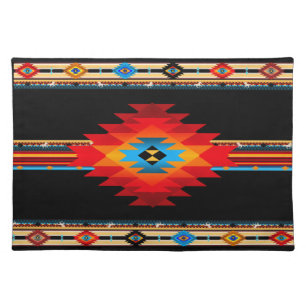 Southwest 7, changeable color cloth placemat