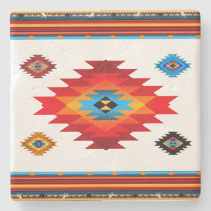 Southwest 7 stone coaster