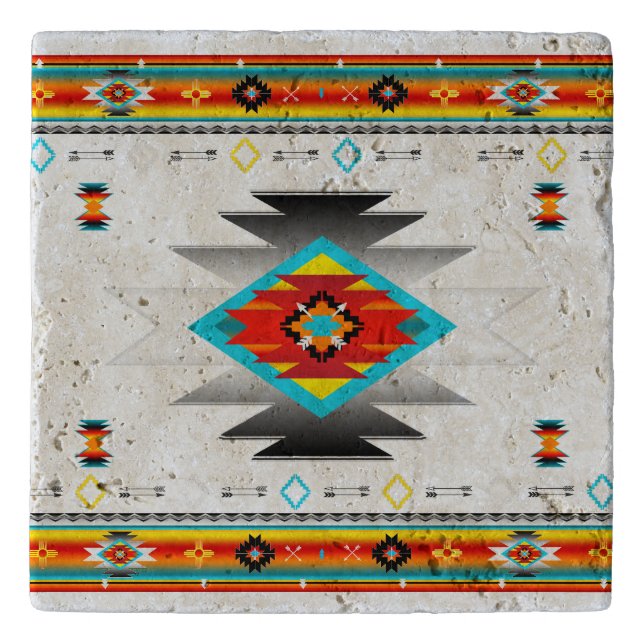 Southwest 8 pattern trivet (Front)