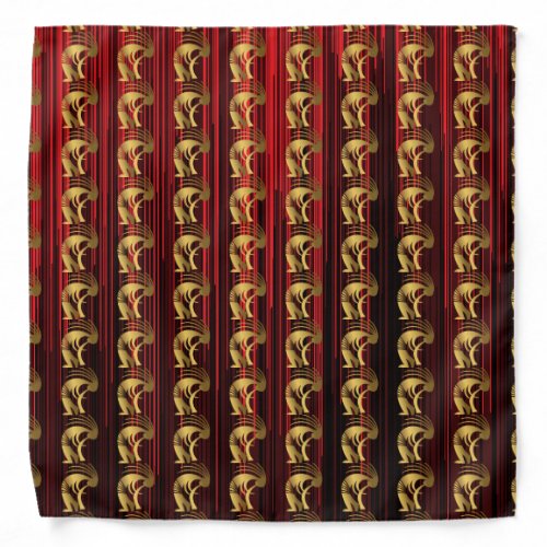 Southwest Abstract Kokopelli Bandana