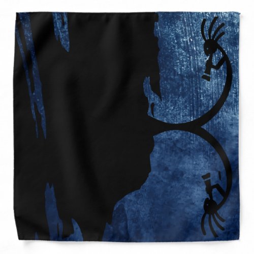 Southwest Abstract Kokopelli Bandana