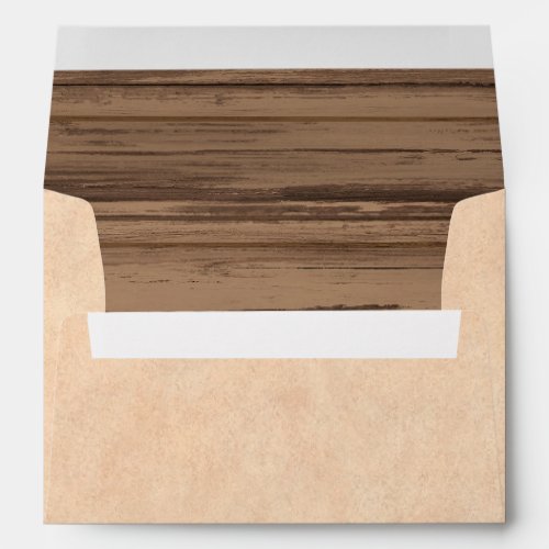 Southwest Adobe and Weathered Wood  Envelope