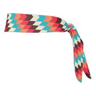Southwest America Native Pattern Tie Headband