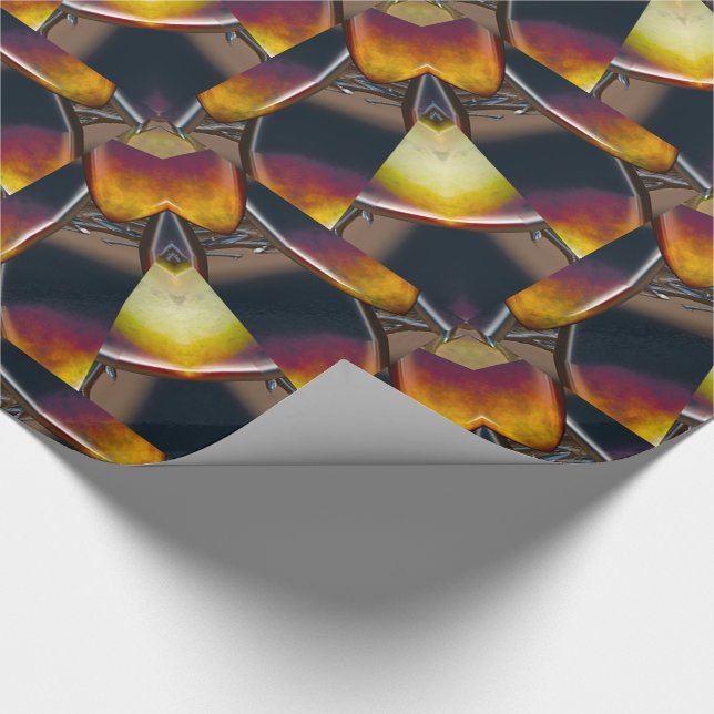 Southwest Anacontess Unique Pattern Wrapping Paper (Corner)