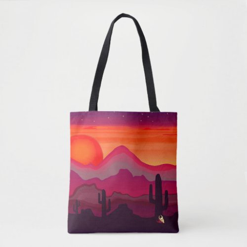 Southwest Arizona Sunset - Tote Bag