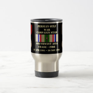 SOUTHWEST ASIA CEASE - FIRE CAMPAIGN TRAVEL MUG