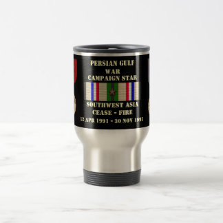 SOUTHWEST ASIA CEASE - FIRE CAMPAIGN TRAVEL MUG