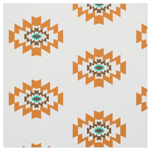 Southwest Aztec Native American Tribal Design Fabric