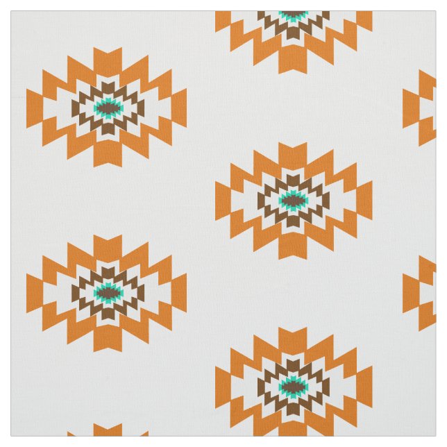 Southwest Aztec Native American Tribal Design Fabric (Swatch)
