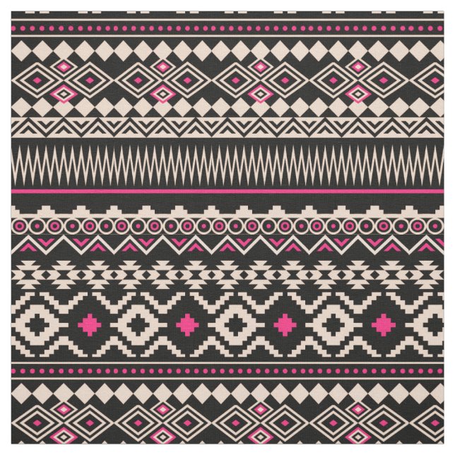 Southwest aztec pattern colorful fabric (Swatch)