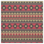 Southwest aztec pattern colorful fabric