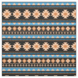 Southwest aztec pattern colorful fabric