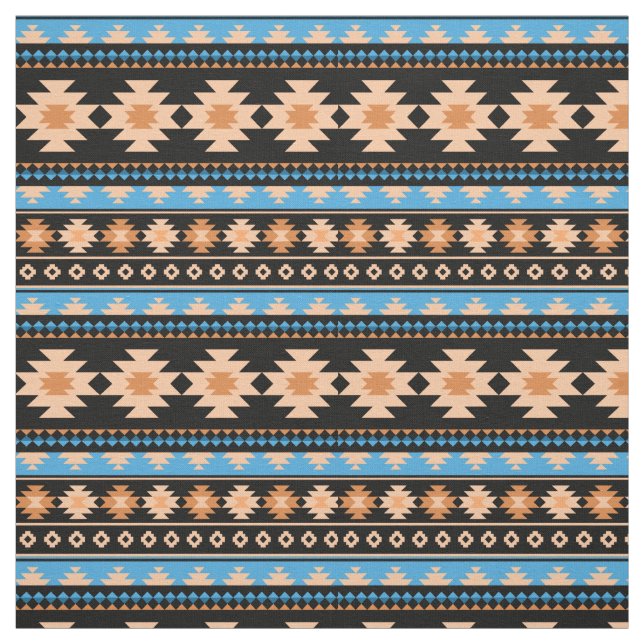Southwest aztec pattern colorful fabric (Swatch)
