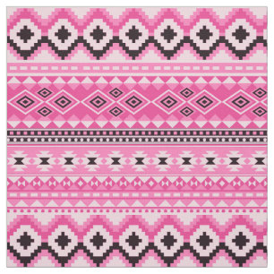 Southwest aztec pattern colorful fabric