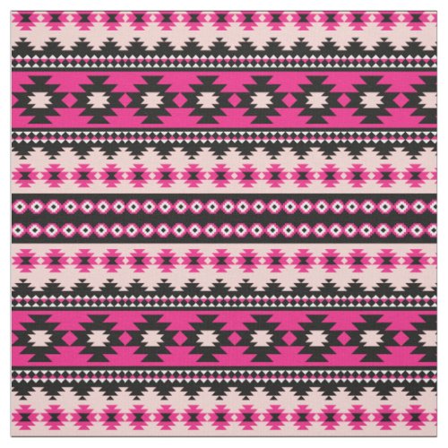 Southwest aztec pattern colorful fabric