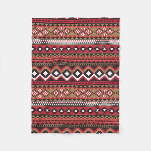 Southwest aztec pattern fleece blanket