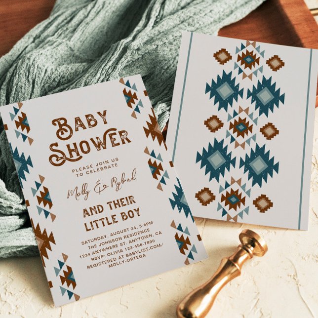 Southwest Baby Shower Invitations (Creator Uploaded)