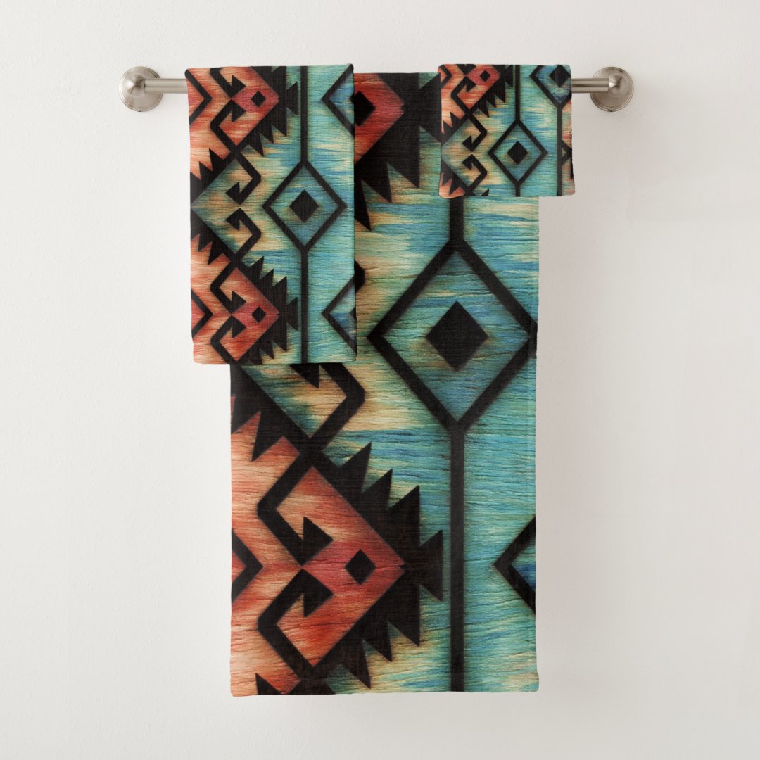 Southwest Bath Towel Set Zazzle