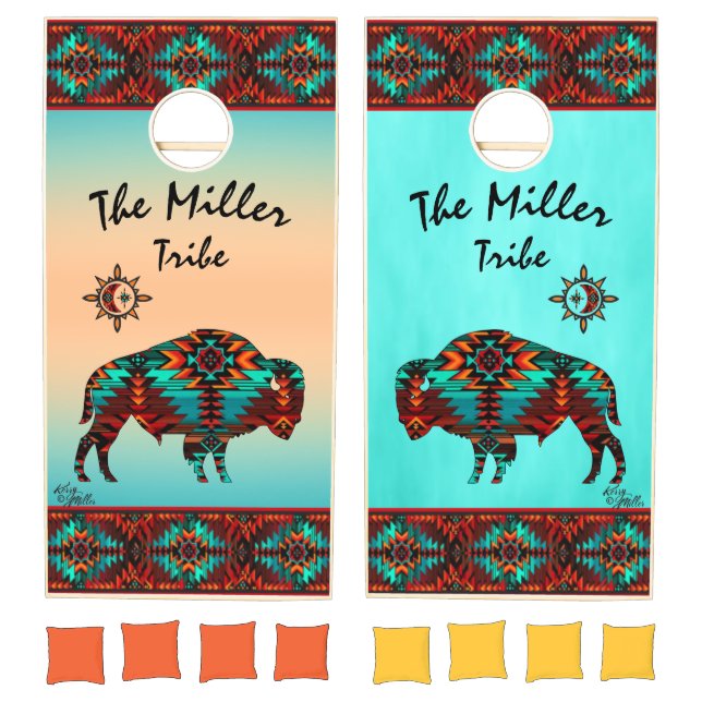 Southwest Buffalo Cornhole Set (Set)