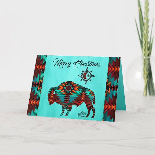 Southwest Buffalo Holiday Card (Front)