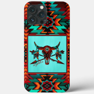 Southwest Buffalo Skull And Arrows Case-Mate iPhon iPhone 13 Pro Max Case