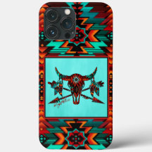 Southwest Buffalo Skull And Arrows Case-Mate iPhon