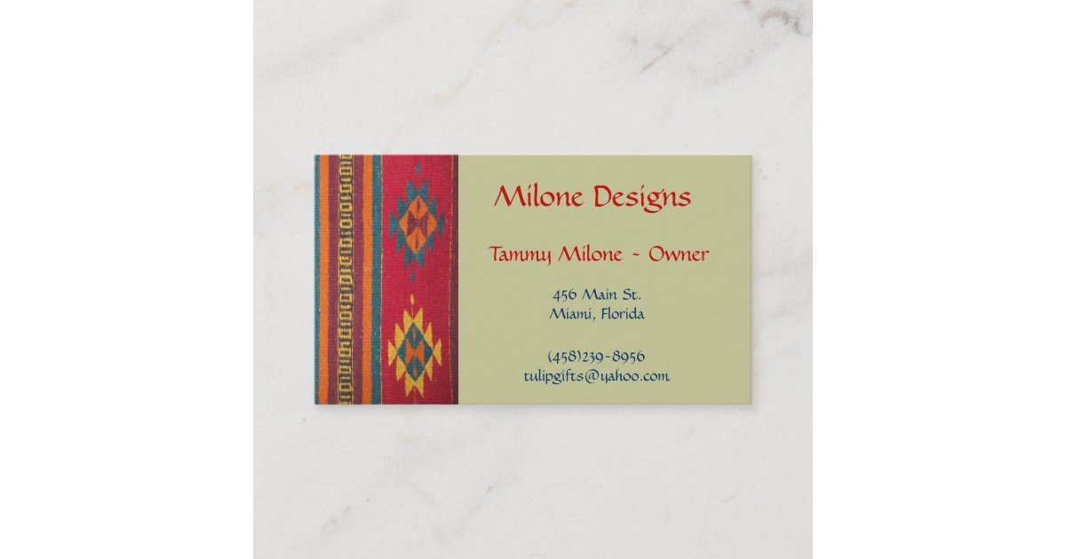 New 66 Southwest Business Card