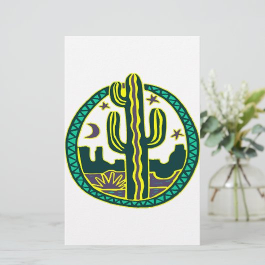 Southwest Cactus (Standing Front)