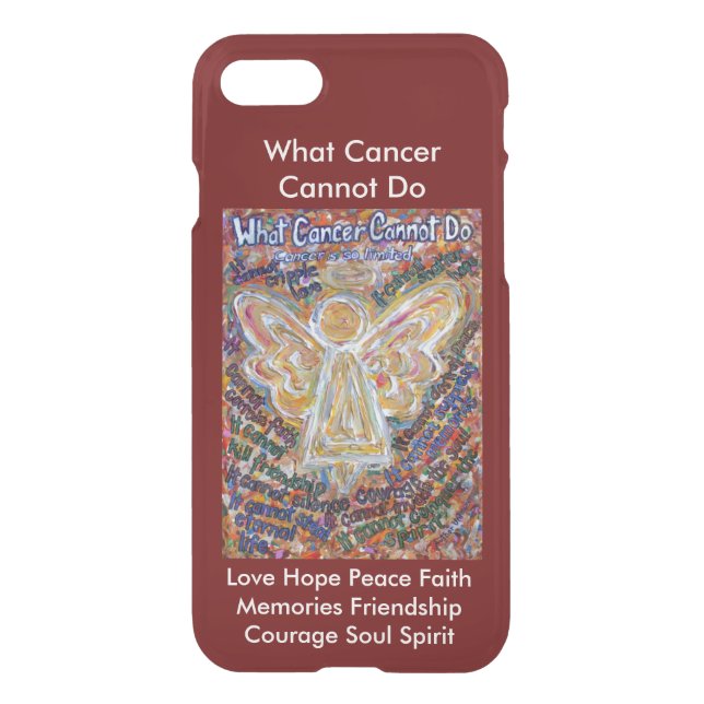 Southwest Cancer Angel Custom iPhone 7 Art Case (Back)