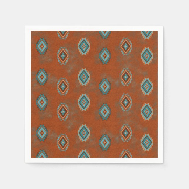 Southwest Canyon Paper Napkins (Front)