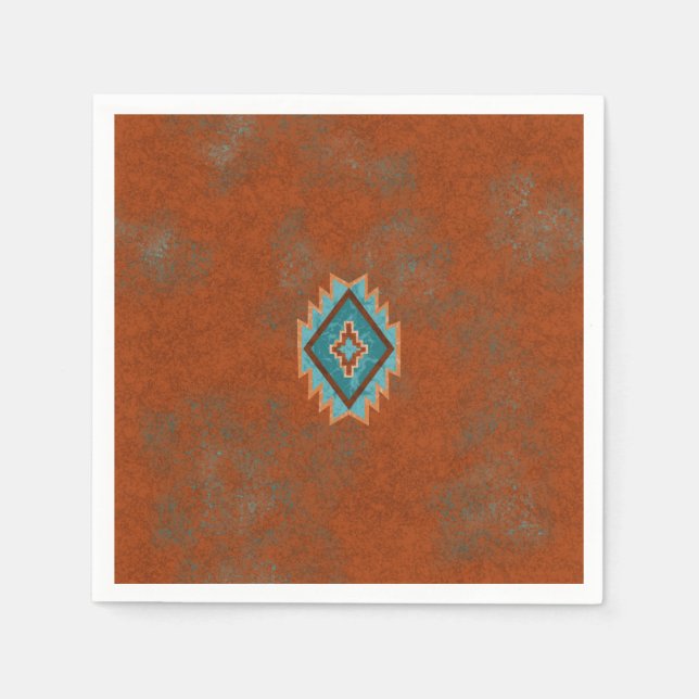 Southwest Canyon Paper Napkins (Front)