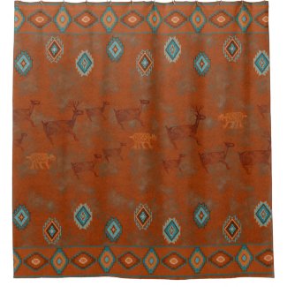 Southwest Canyon Shower Curtain