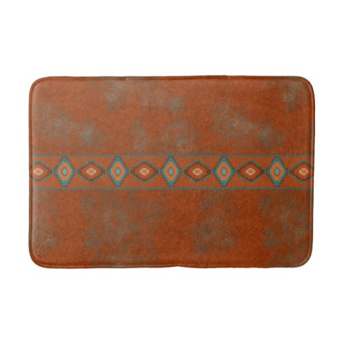 Southwest Canyons Diamond Bathroom Mat