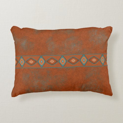 Southwest Canyons Diamond Decorative Pillow