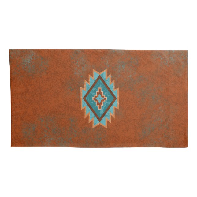 Southwest Canyons Diamond Pillowcase (Back-Right)