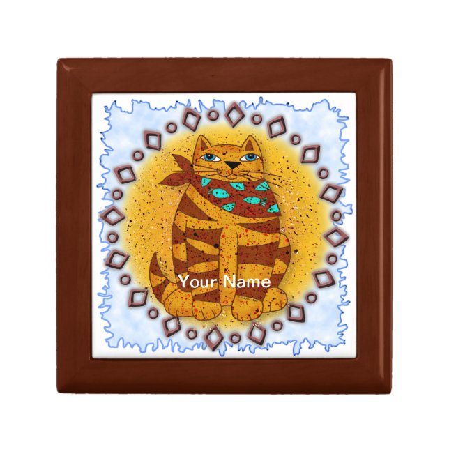 Southwest Cat gift box  (Front)