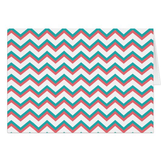 Southwest Chevron Pattern Cards (Front Horizontal)