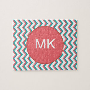 Southwest Chevron Pattern Jigsaw Puzzle