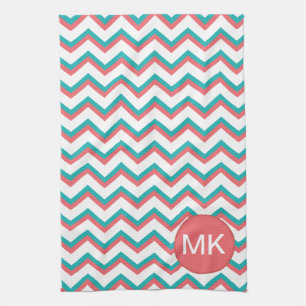 Southwest Chevron Pattern Towel