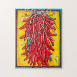 Southwest Chile Chili Pepper Ristra Lizard Puzzle Southwest Chile Chili Pepper Ristra Lizard Puzzle