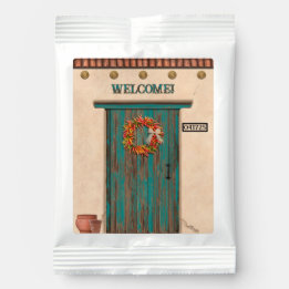 Southwest Chile Wreath on Door Personalized Lemonade Drink Mix