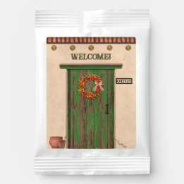 Southwest Chile Wreath on Door Personalized Margarita Drink Mix